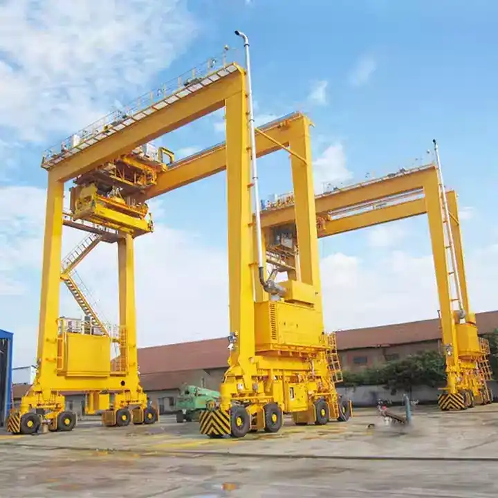 Rubber Tyre Container Crane